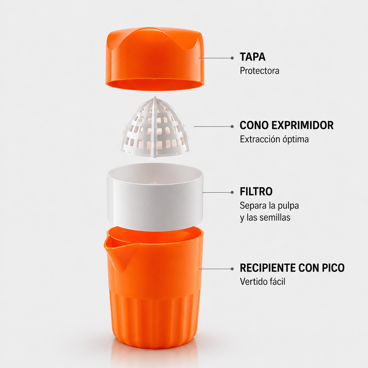 Zestora™ | Exprimidor de cítricos manual